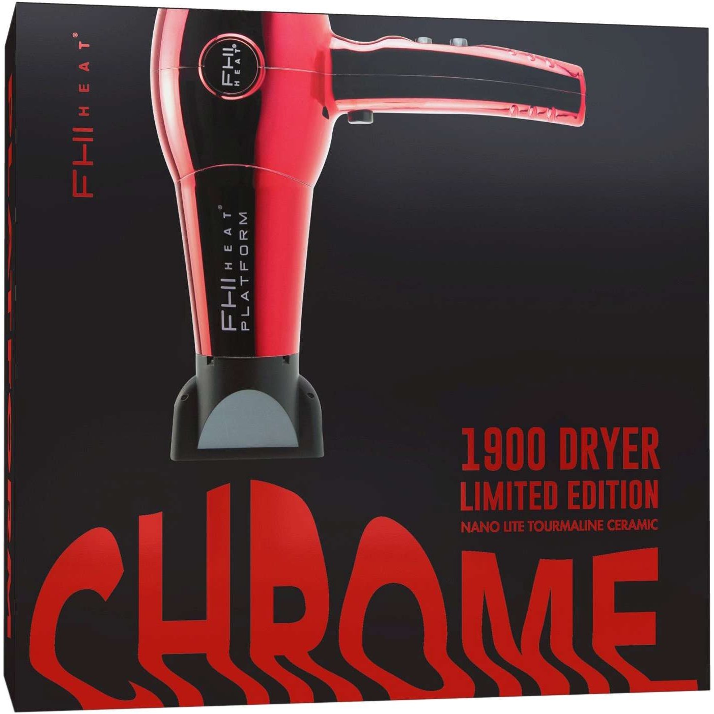 Platform 1900 Hair Dryer Limited Edition Red Chrome