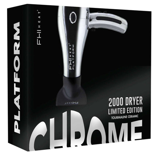 Platform 2000 Hair Dryer Limited Edition Grey Chrome