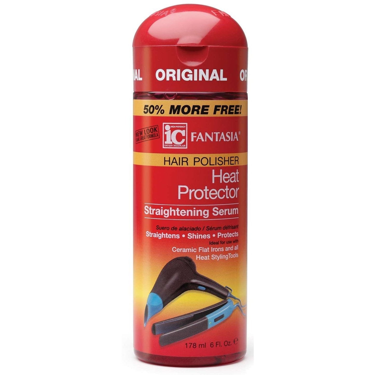 Hair Polisher Heat Protecting Serum 6 Oz