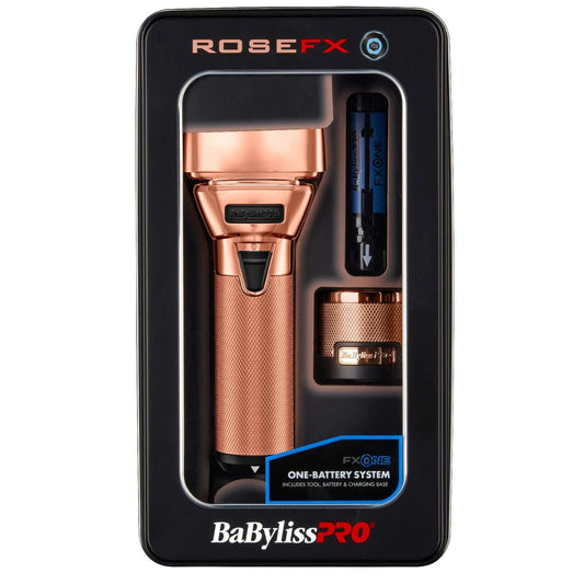 Double Foil Shaver with Interchangeable Battery Rose Gold