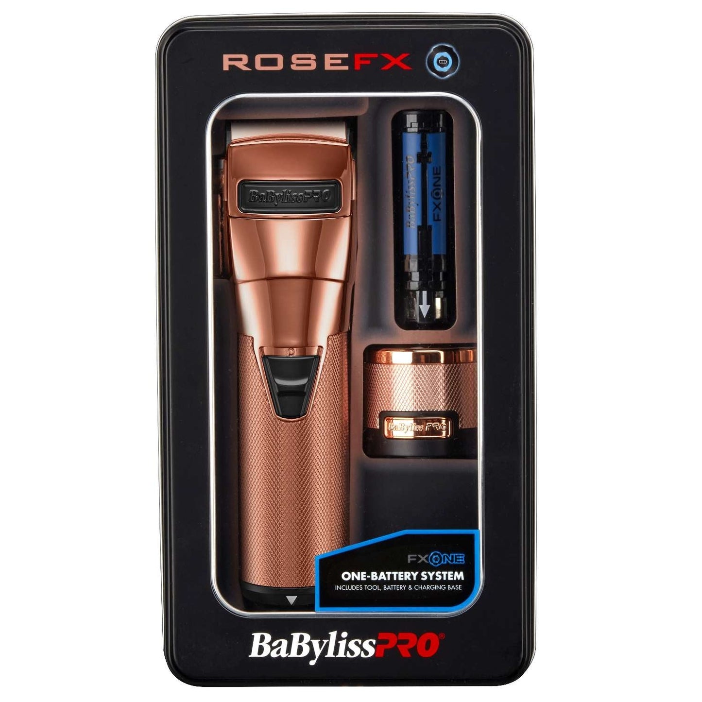 Interchangeable Battery Hair Clipper Rose Gold