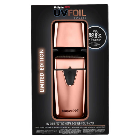 Double Foil UV Shaver Rose Gold