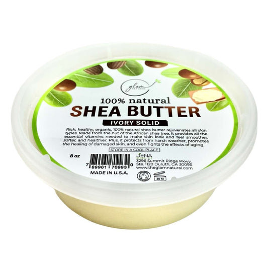 Shea Butter Solid Ivory 8 Oz