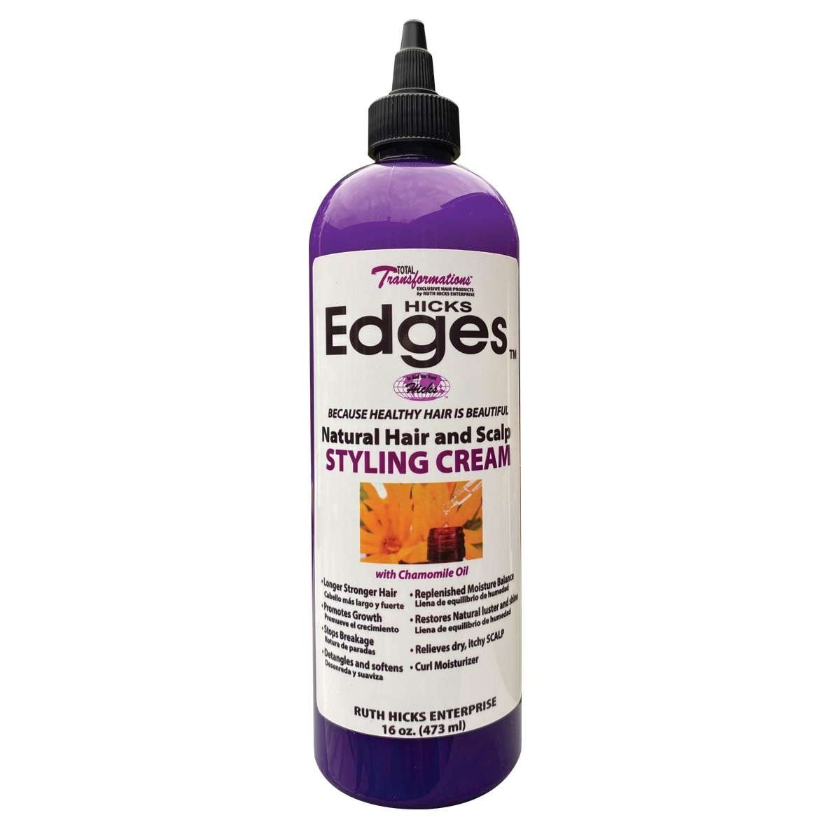 Natural Hair and Scalp Styling Cream 16 Oz