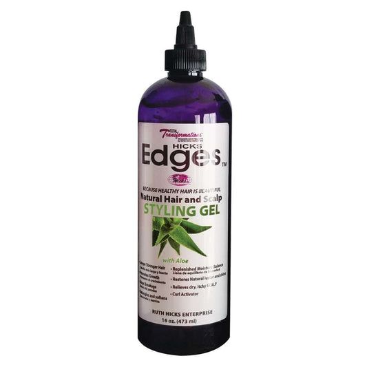 Natural Hair and Scalp Styling Gel 16 Oz