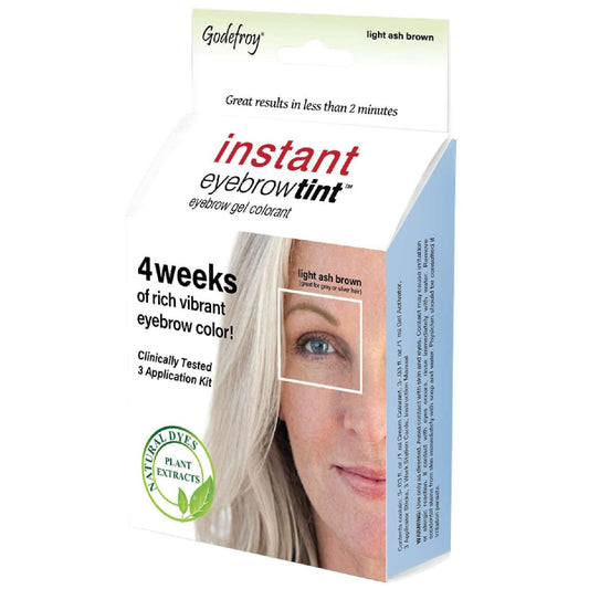 Instant Eyebrow Tint Light Ash Brown Kit