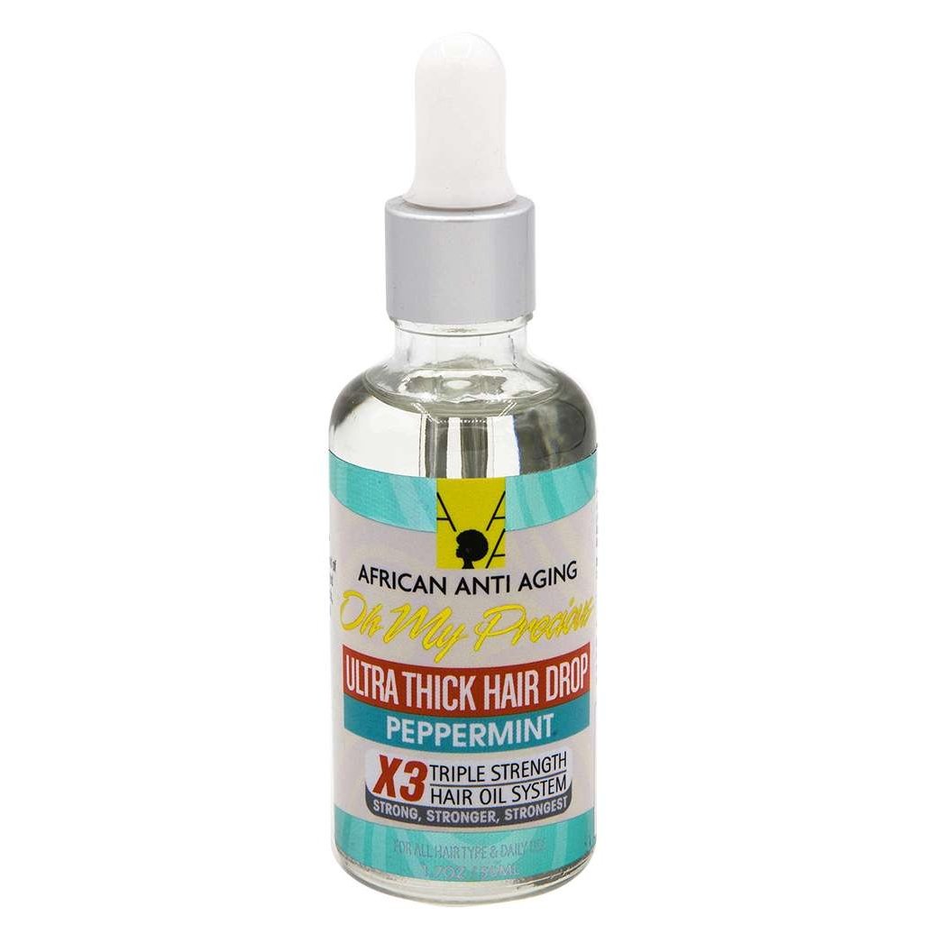 Ultra Mega Thick Hair Drop Peppermint Anti Aging 1.7 Oz