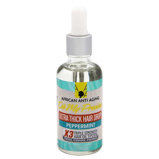 Ultra Mega Thick Hair Drop Peppermint Anti Aging 1.7 Oz