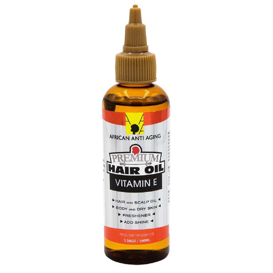 Anti Aging Premium Hair Oil with Vitamin E 3.38 Oz
