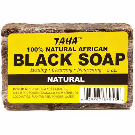 Black Soap Natural 5 Oz
