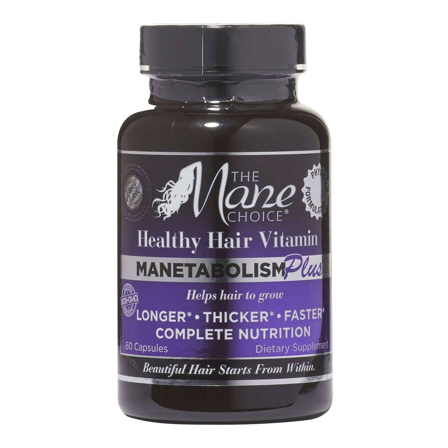 Manetabolism Plus Hair Growth Vitamins 60 Ct