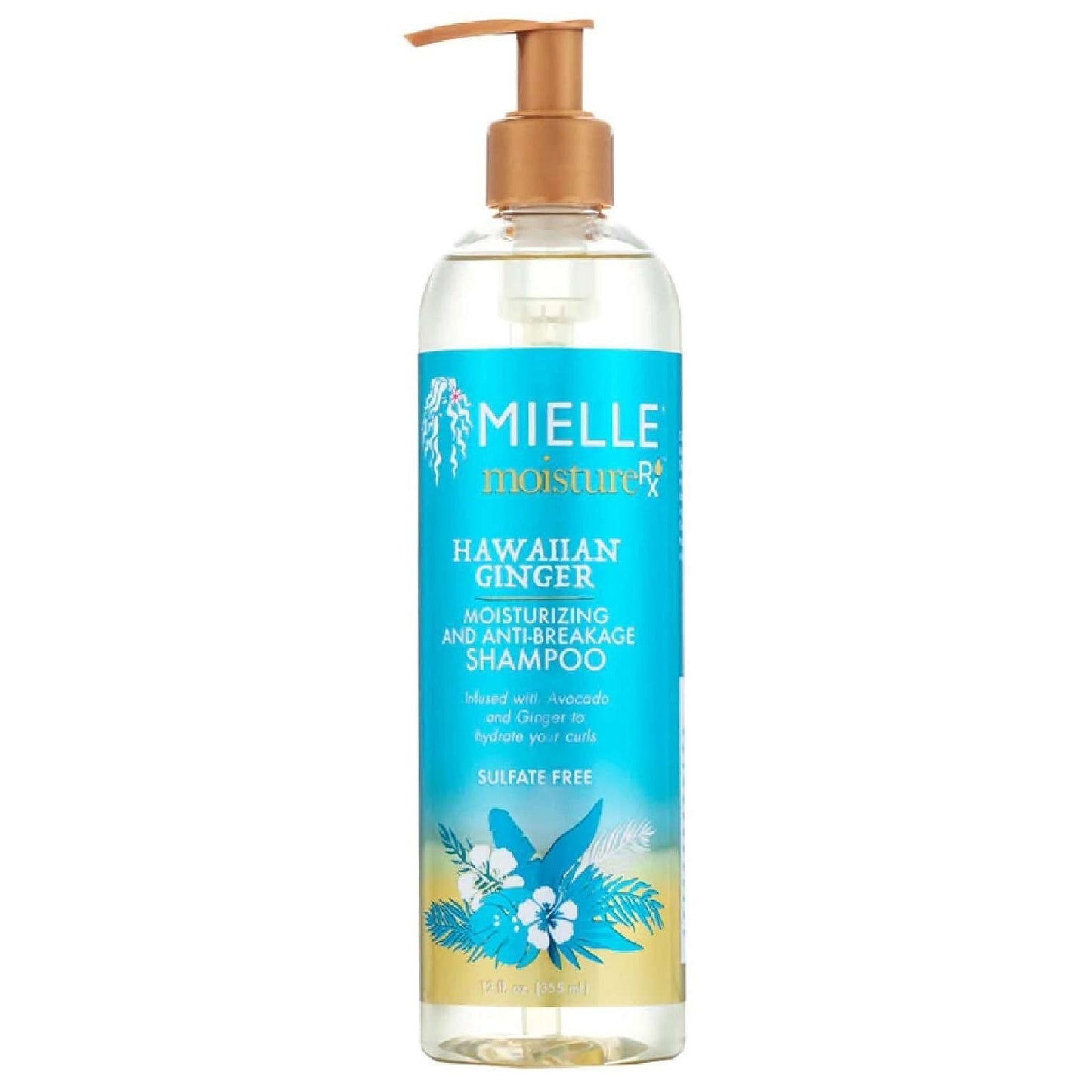Mielle Shampoo Hawaiian Ginger Anti-Breakage 12 Fl Oz