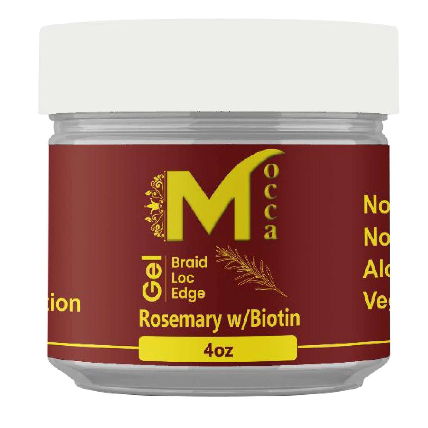 Braiding Loc and Twist Gel with Rosemary 4 Oz