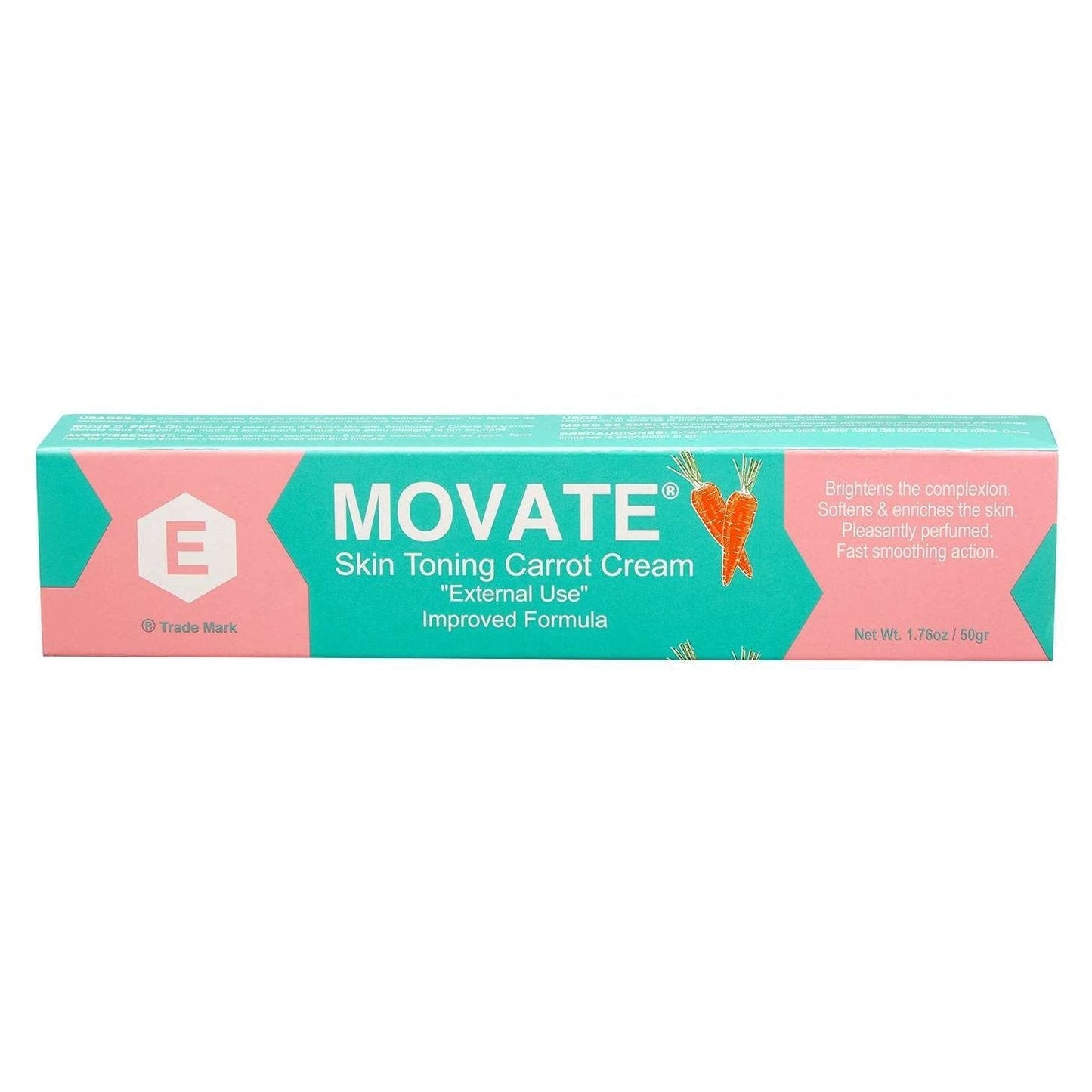 Skin Tone Cream Antiseptic Carrot 1.76 Oz