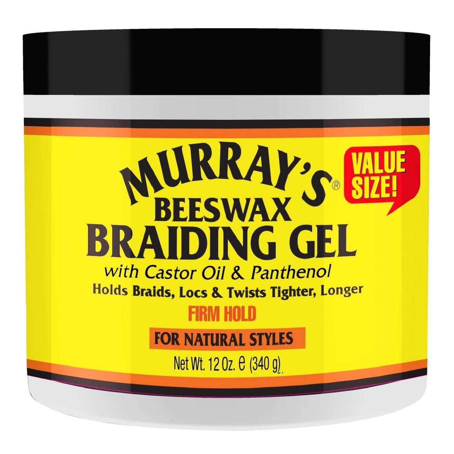 Beeswax Braiding Gel 12 Oz