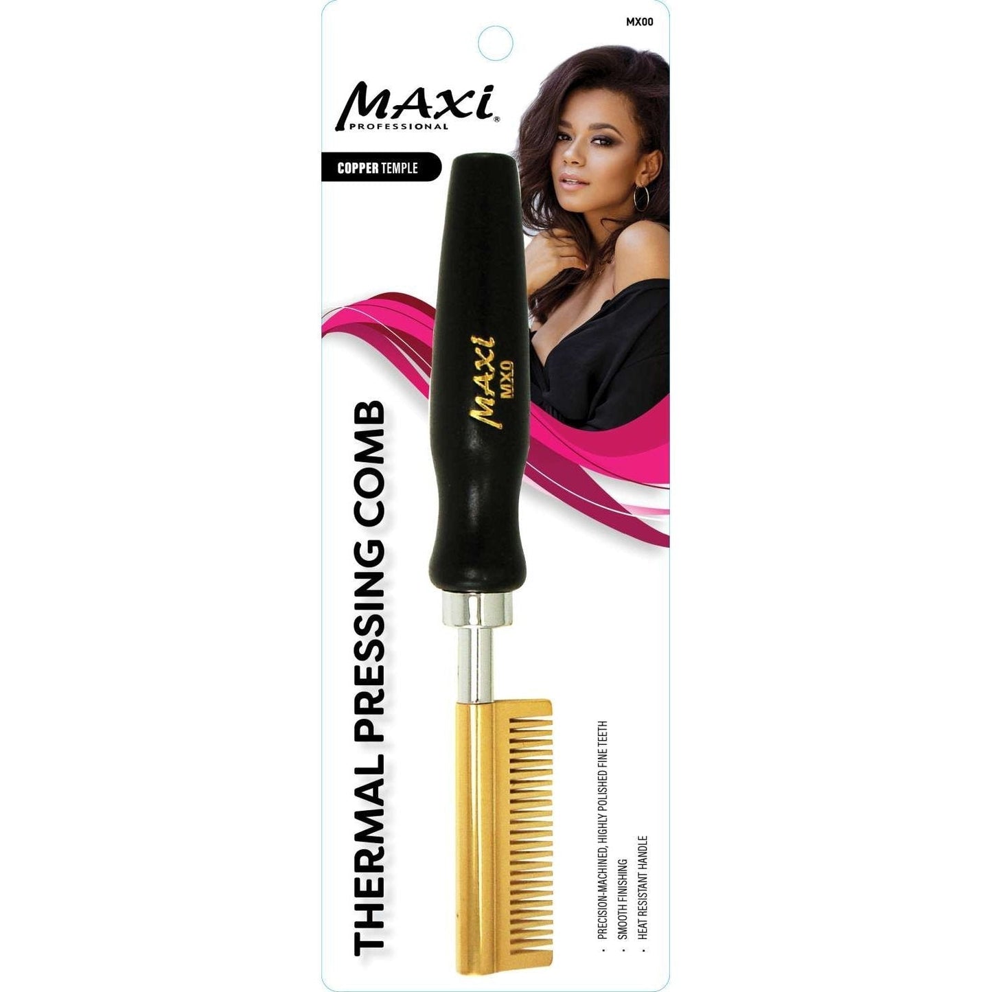 Pressing Comb Copper Maxi Hair Tool