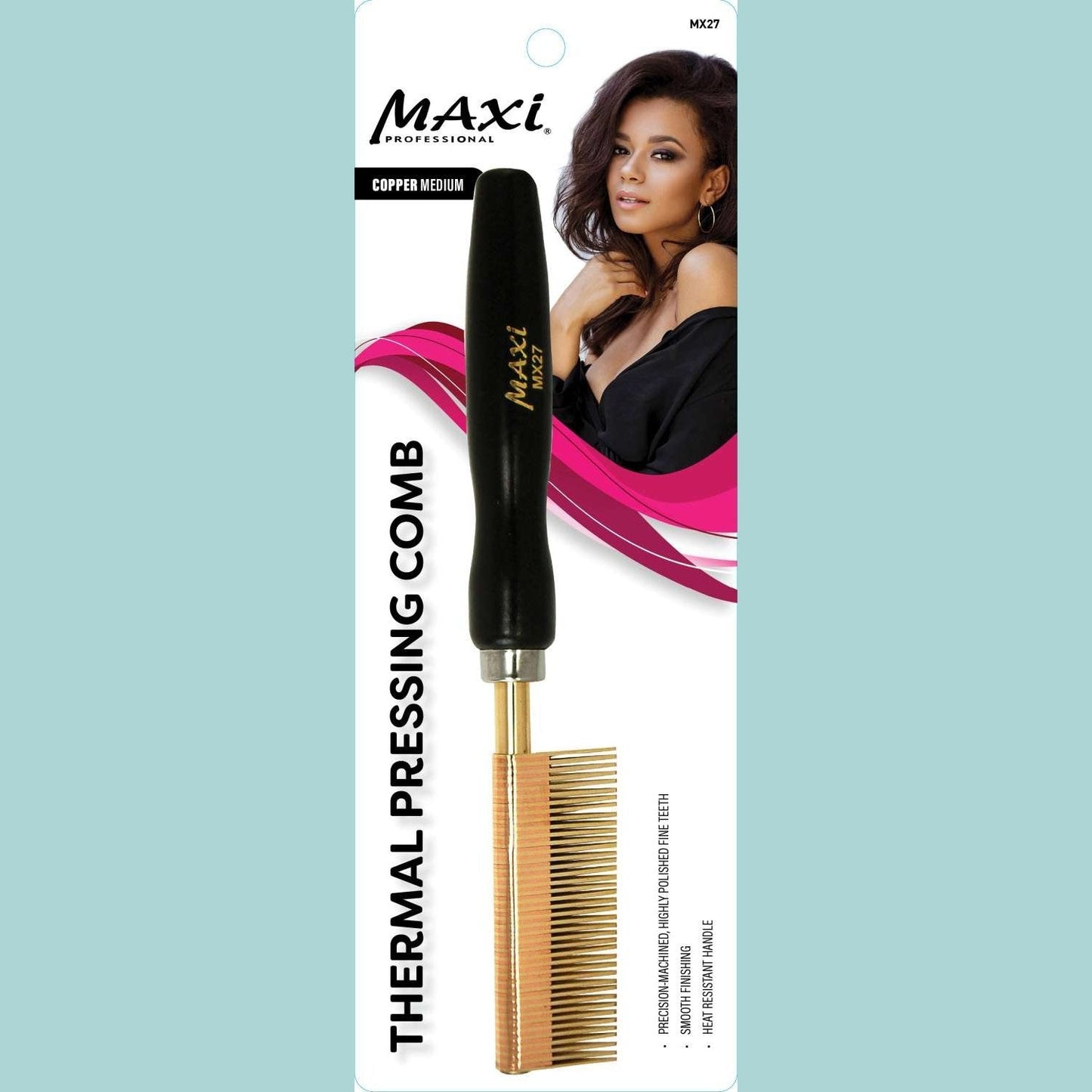 Pressing Comb Copper Maxi Hair Tool