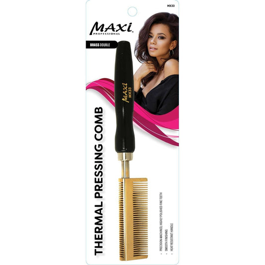 Pressing Comb Brass Maxi Hair Tool