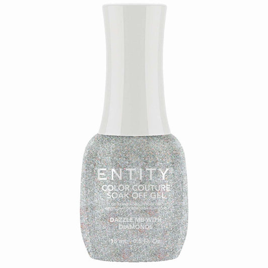 Soak Off Gel Nail Polish Dazzle Me With Diamonds 0.5 Fl Oz