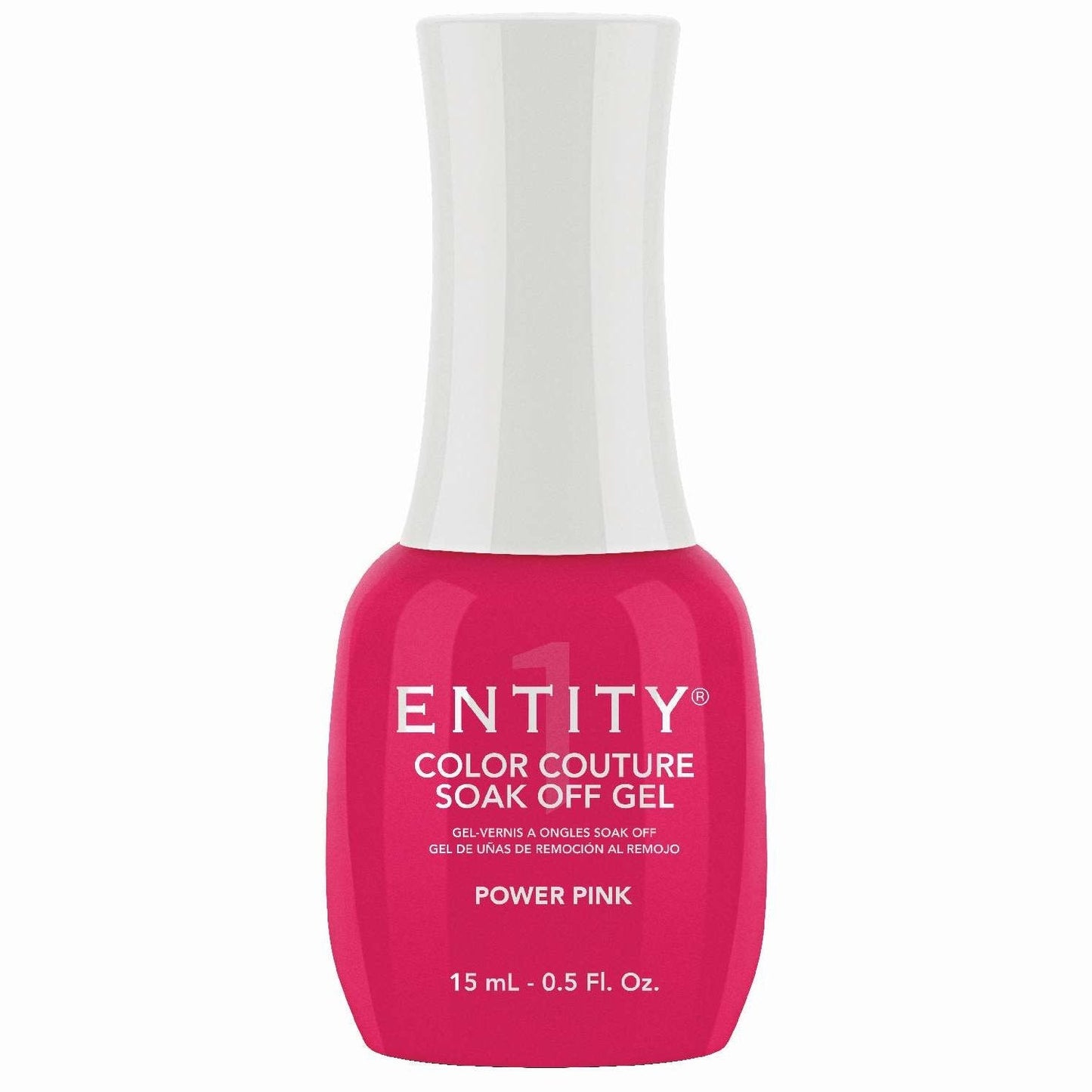 Soak Off Gel Power Pink 0.5 Fl Oz