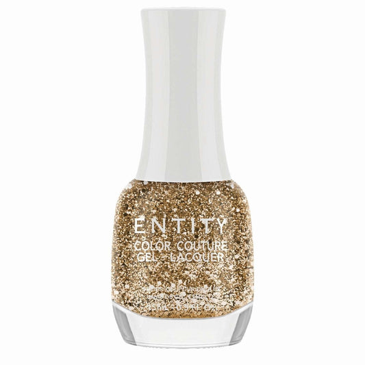 Gel Lacquer Drops Of Gold 0.5 Fl Oz