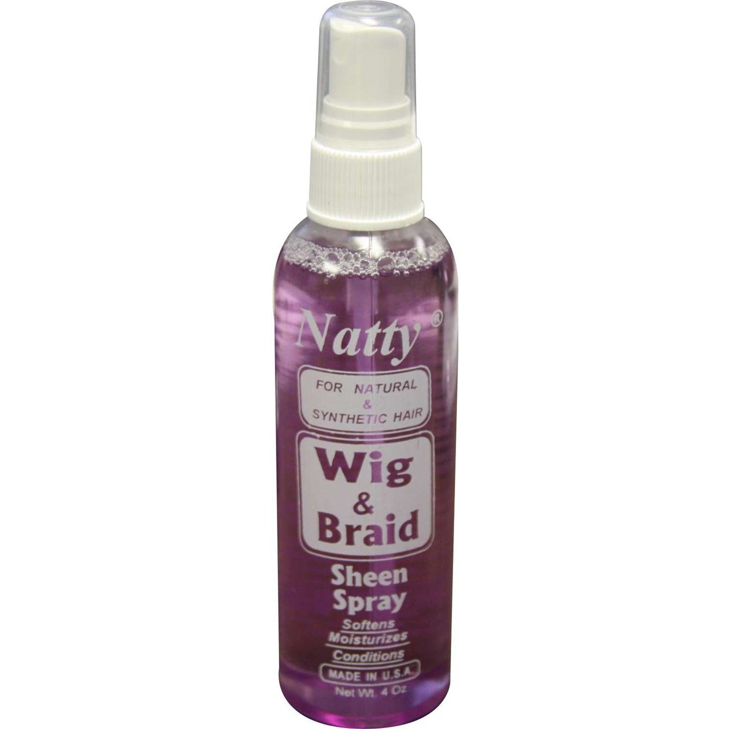 Wig Braid Sheen Spray 4 Oz