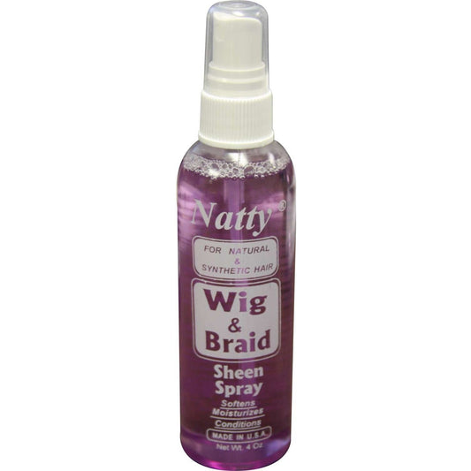 Wig Braid Sheen Spray 4 Oz