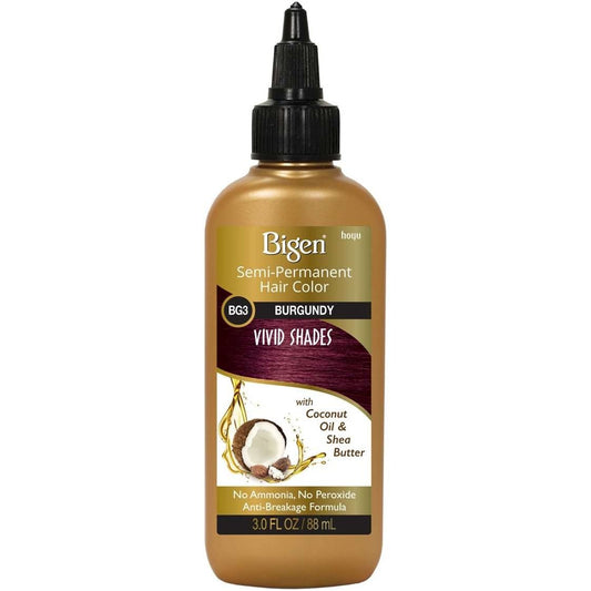 Semi-Permanent Vivid Hair Color Burgundy 3 Oz