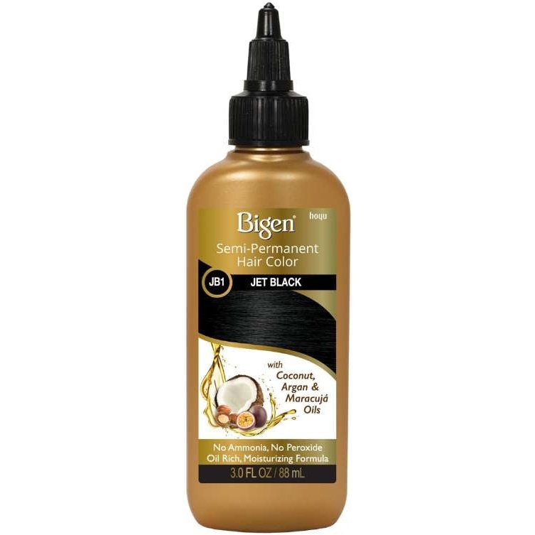 Semi-Permanent Hair Color Jet Black JB1 3 Oz