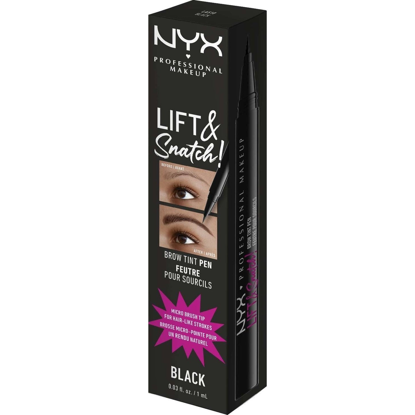 Lift Snatch Brow Tint Pen with Micro-Brush Tip 0.03 Fl Oz