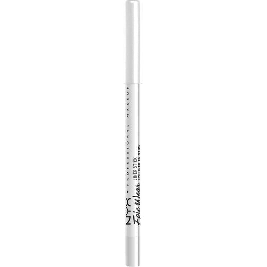 Waterproof Eyeliner Pencil Pure White 09 High-Impact