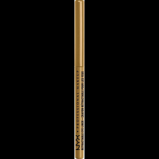 Retractable Twist-Up Eye Liner Pencil Gold