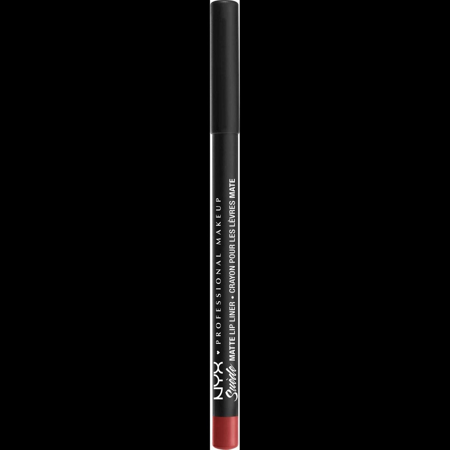 Suede Matte Lip Liner Pencil Kitten Heels