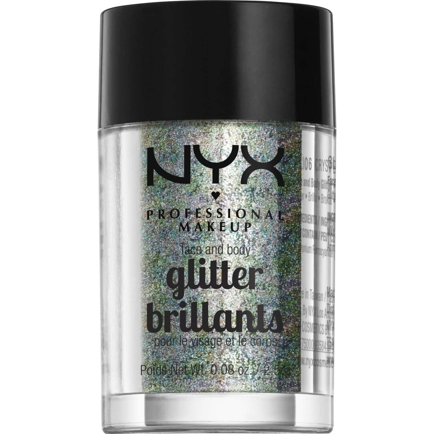 Face and Body Loose Glitter Crystal 0.08 Oz