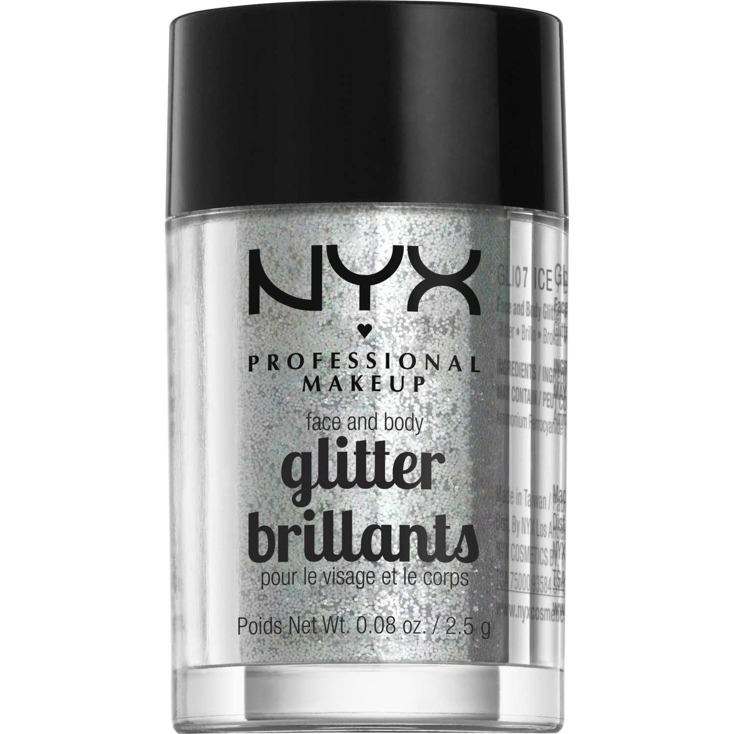 Face and Body Loose Glitter Ice 0.08 Oz