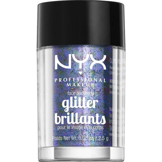 Face and Body Loose Glitter Violet 0.08 Oz