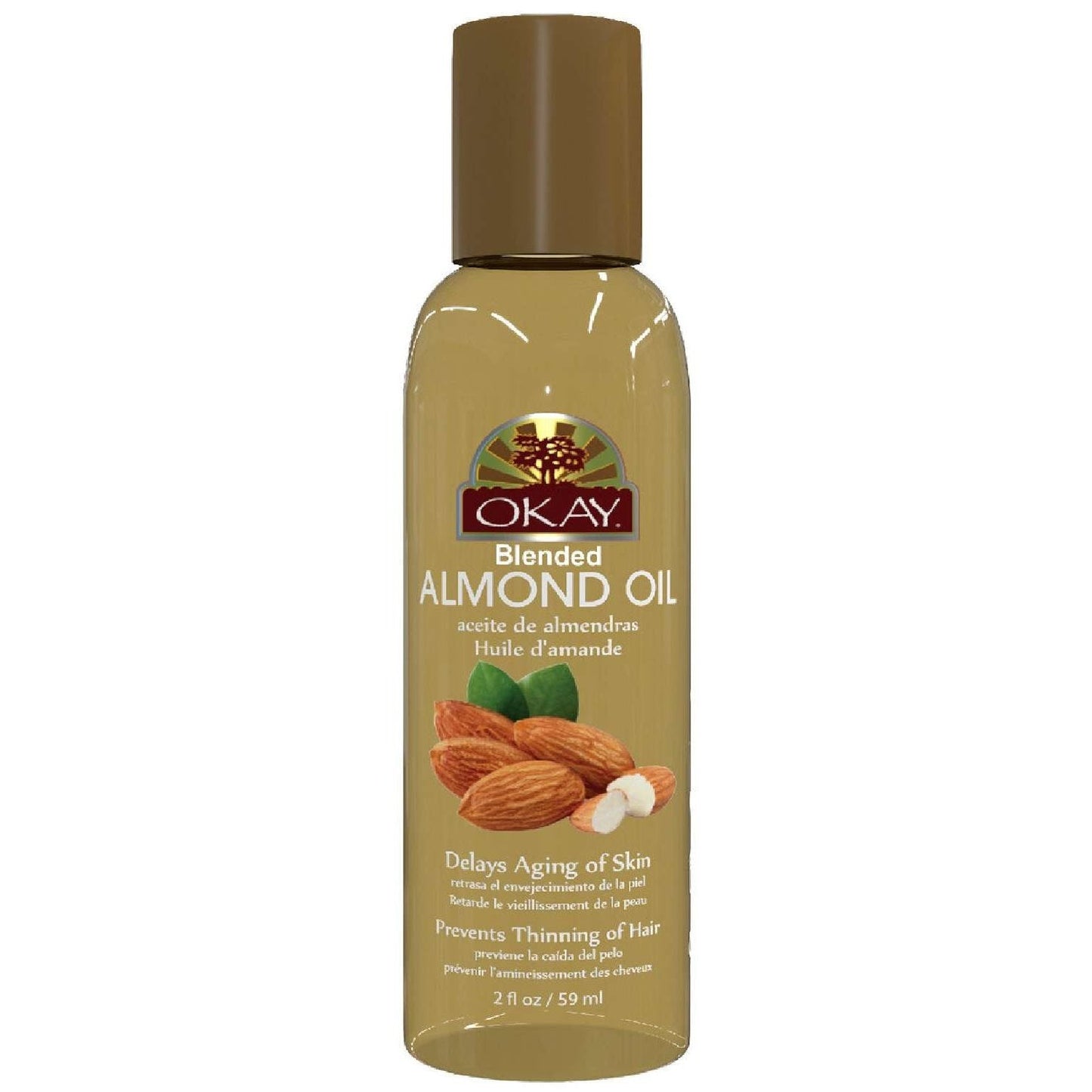 Hair Oil Almond 2 Oz