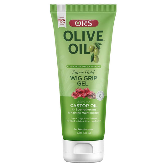 Fix-It Super Hold Wig Grip Gel with Olive Oil 5 Oz
