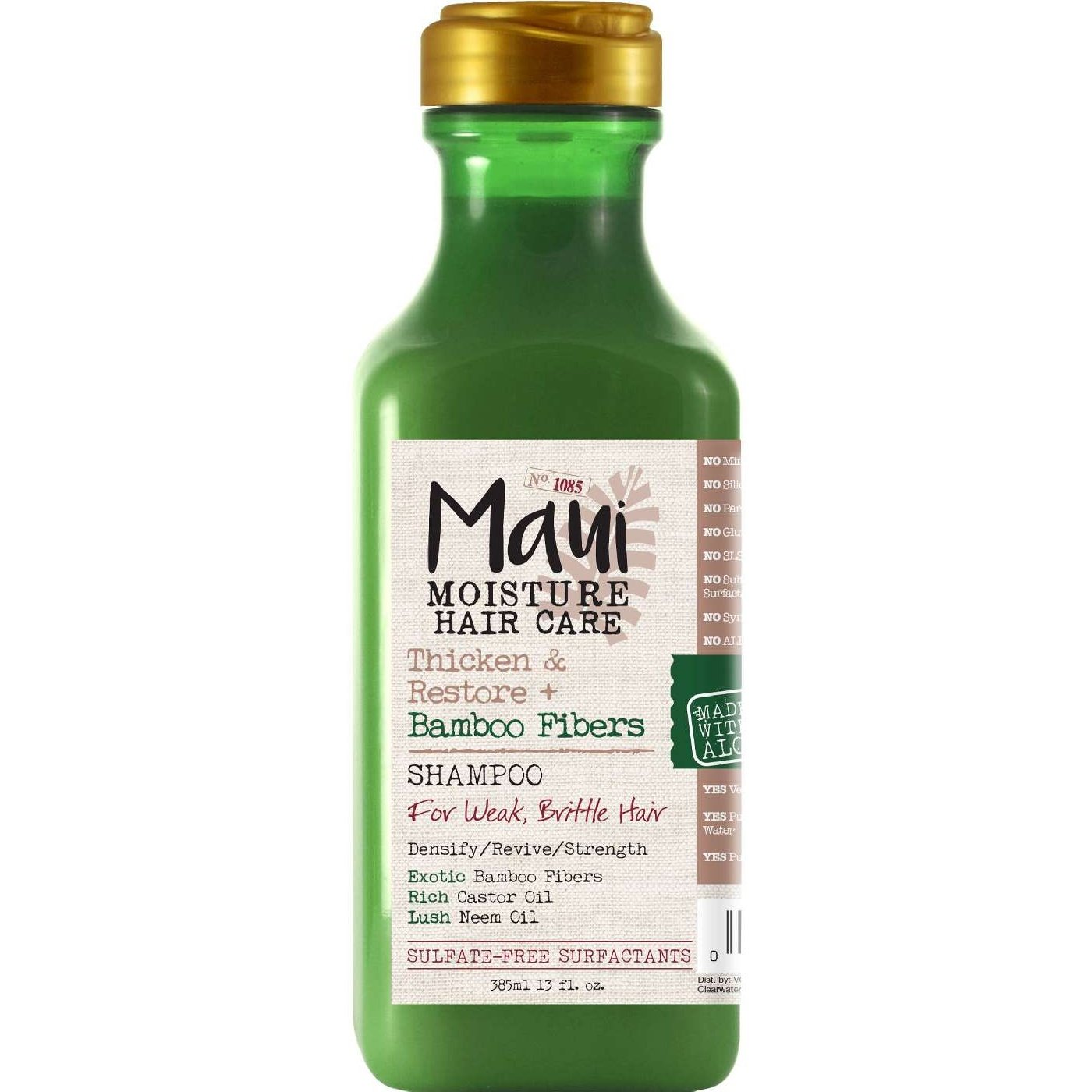 Thicken Restore Bamboo Fibers Shampoo 13.0 Fl Oz