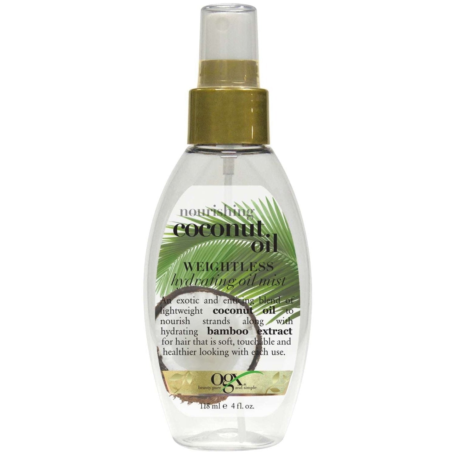 Nourishing Coconut Oil Hydrating Oil Mist 4.0 Fl Oz