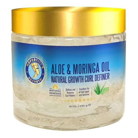 Aloe Moringa Oil Natural Growth Curl Definer 16 Oz