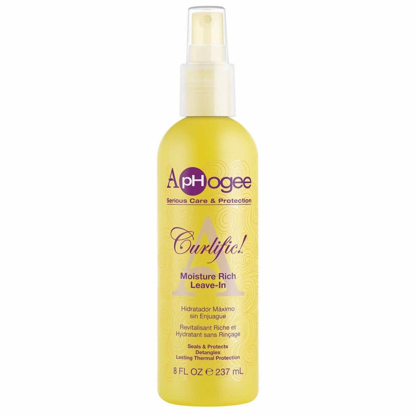 Curlific Moisture Rich Leave-In Conditioner 8 Fl Oz