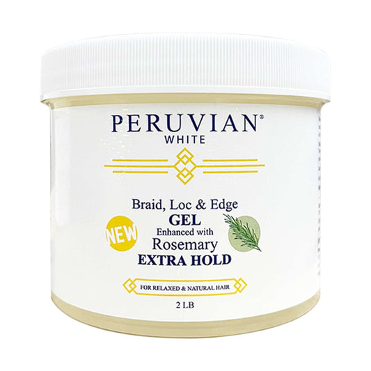 Braid Loc Edge Gel with Rosemary Extra Hold 32 Oz