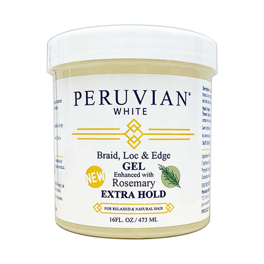 Braid Loc Edge Gel with Rosemary 16 Fl Oz