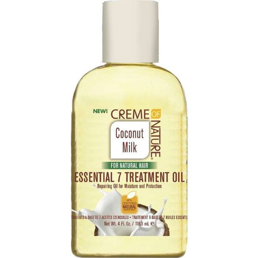 Creme of Nature Treatment Oil Coconut Milk Essential 7 4 Oz