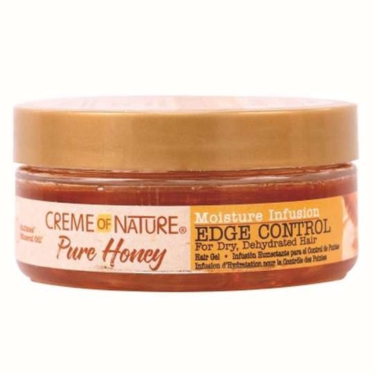 Creme of Nature Edge Control Pure Honey Moisture Infusion 2.25 Oz
