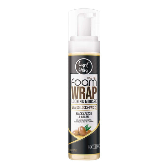 Foam Wrap with Black Castor and Argan Oil 8 Oz