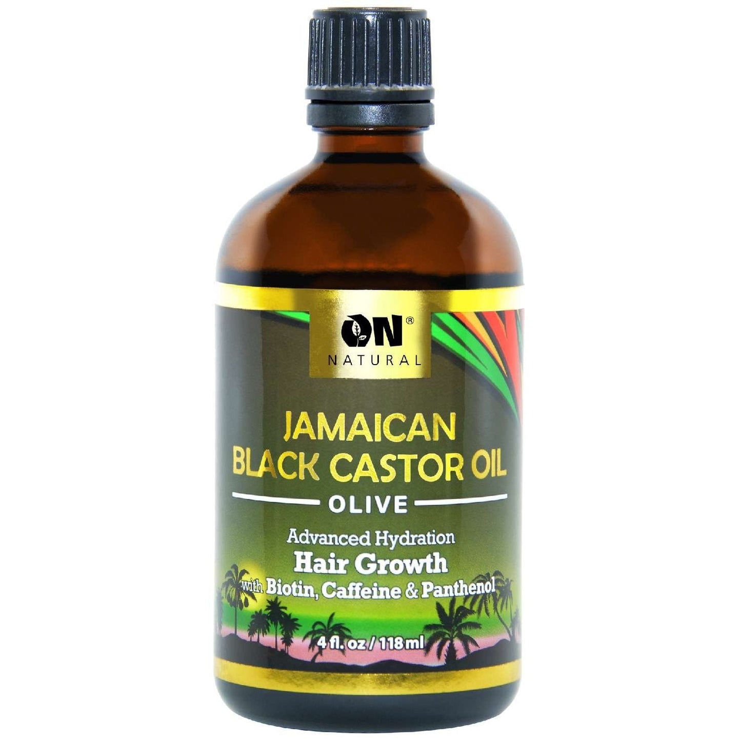 Jamaican Black Castor Oil with Olive 4 Oz