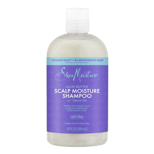 Shea Moisture Scalp Moisture Shampoo with Aloe Butter 13.0 Fl Oz