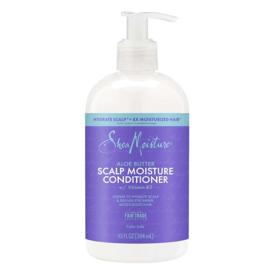 Shea Moisture Scalp Moisture Conditioner with Aloe Butter 13 Fl Oz